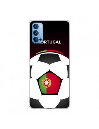 Coque Oppo Reno4 Pro 5G Portugal Ballon Football - Madotta