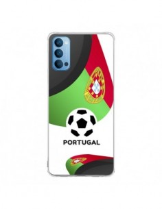 Coque Oppo Reno4 Pro 5G Equipe Portugal Football - Madotta