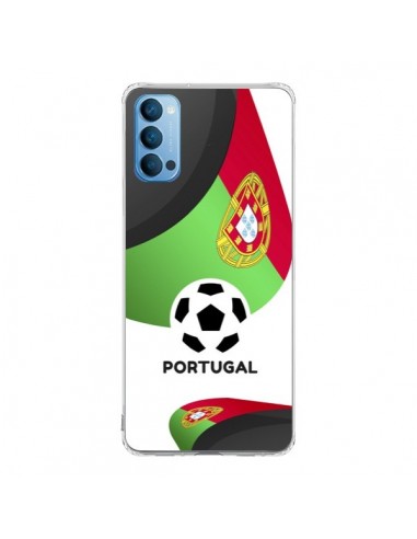 Coque Oppo Reno4 Pro 5G Equipe Portugal Football - Madotta