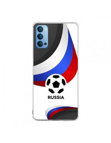 Coque Oppo Reno4 Pro 5G Equipe Russie Football - Madotta