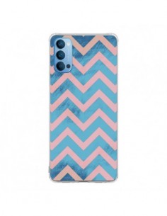 Coque Oppo Reno4 Pro 5G Azteque Chevron Sunset - Mary...