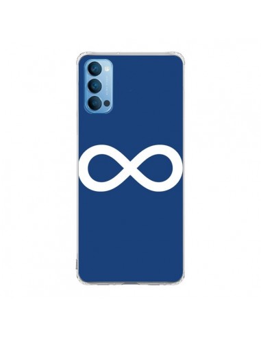 Coque Oppo Reno4 Pro 5G Infini Navy Blue Infinity - Mary Nesrala