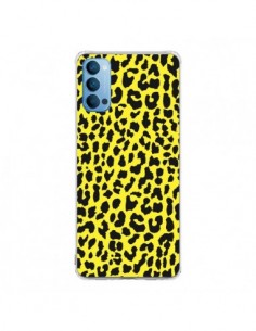 Coque Oppo Reno4 Pro 5G Leopard Jaune - Mary Nesrala