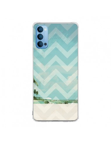 Coque Oppo Reno4 Pro 5G Chevron Beach Dreams Triangle Azteque - Mary Nesrala