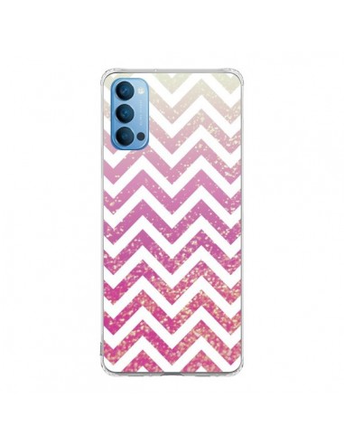 Coque Oppo Reno4 Pro 5G Chevron Pixie Dust Triangle Azteque - Mary Nesrala