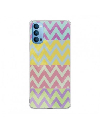 Coque Oppo Reno4 Pro 5G Chevron Summer Triangle Azteque - Mary Nesrala