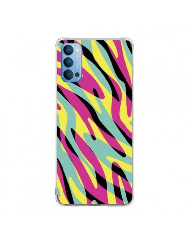 Coque Oppo Reno4 Pro 5G In the wild arc en ciel - Mary Nesrala