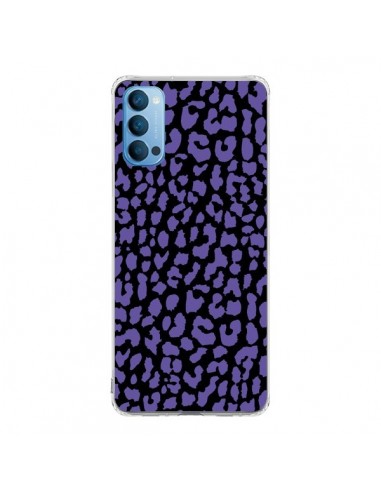 Coque Oppo Reno4 Pro 5G Leopard Violet - Mary Nesrala