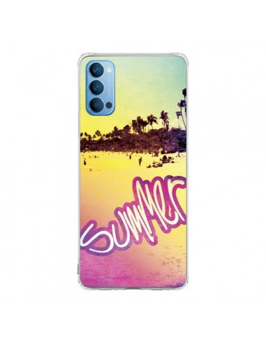 Coque Oppo Reno4 Pro 5G Summer Dream Ete Plage - Mary Nesrala