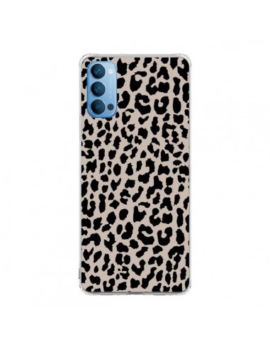 Coque Oppo Reno4 Pro 5G Leopard Marron - Mary Nesrala