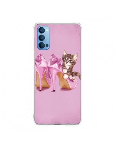 Coque Oppo Reno4 Pro 5G Chaton Chat Kitten Chaussure Shoes - Maryline Cazenave
