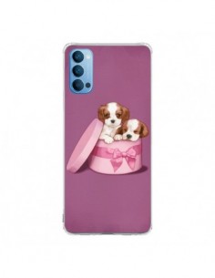 Coque Oppo Reno4 Pro 5G Chien Dog Boite Noeud - Maryline...