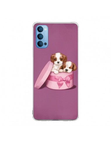 Coque Oppo Reno4 Pro 5G Chien Dog Boite Noeud - Maryline Cazenave