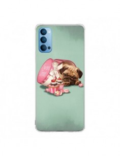 Coque Oppo Reno4 Pro 5G Chien Dog Cupcakes Gateau Bonbon...