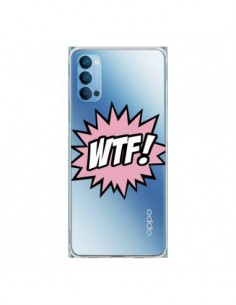 Coque Oppo Reno4 Pro 5G WTF What The Fuck Transparente -...