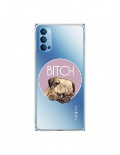 Coque Oppo Reno4 Pro 5G Bulldog Bitch Transparente -...