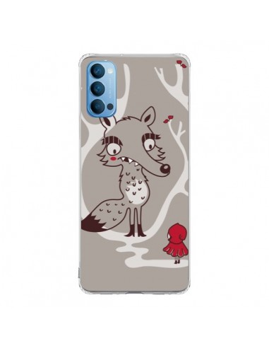 Coque Oppo Reno4 Pro 5G Le Petit Chaperon Rouge Loup - Maria Jose Da Luz