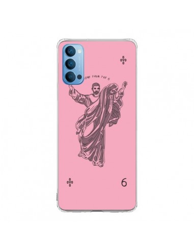 Coque Oppo Reno4 Pro 5G God Pink Drake Chanteur Jeu Cartes - Mikadololo