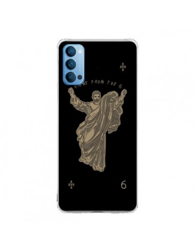 Coque Oppo Reno4 Pro 5G God Black Drake Chanteur Jeu Cartes - Mikadololo