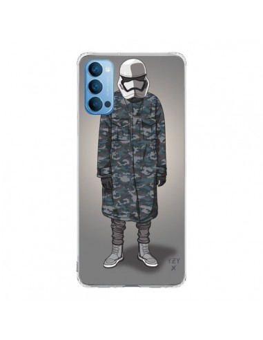 Coque Oppo Reno4 Pro 5G White Trooper Soldat Yeezy - Mikadololo