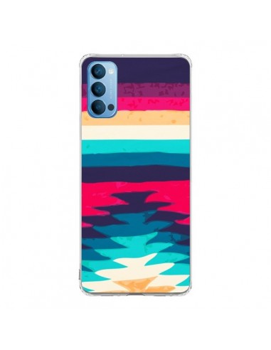 Coque Oppo Reno4 Pro 5G Surf Azteque - Monica Martinez