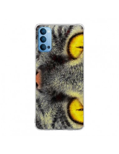 Coque Oppo Reno4 Pro 5G Chat Gato Loco - Maximilian San