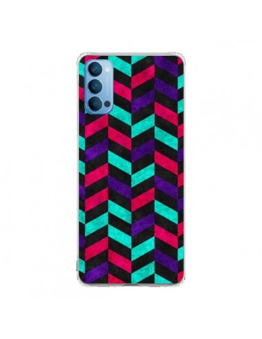 Coque Oppo Reno4 Pro 5G Azteque Geometric Mundo - Maximilian San