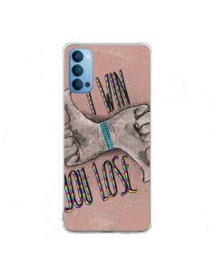 Coque Oppo Reno4 Pro 5G I win You lose - Maximilian San