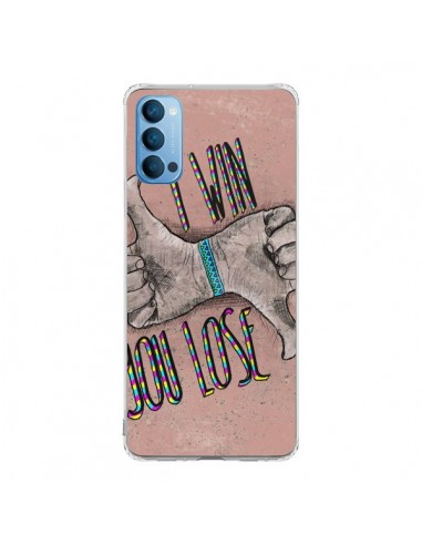 Coque Oppo Reno4 Pro 5G I win You lose - Maximilian San