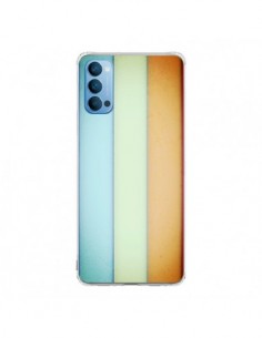 Coque Oppo Reno4 Pro 5G Lignes Verticales Geometric -...