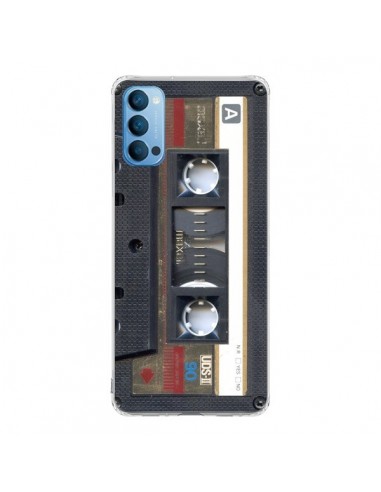 Coque Oppo Reno4 Pro 5G Cassette Gold K7 - Maximilian San