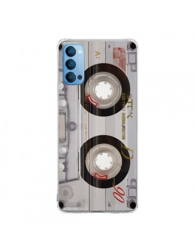 Coque Oppo Reno4 Pro 5G Cassette Transparente K7 - Maximilian San