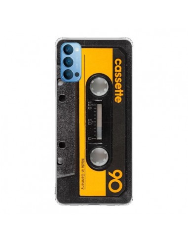 Coque Oppo Reno4 Pro 5G Yellow Cassette K7 - Maximilian San