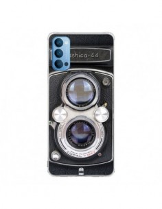 Coque Oppo Reno4 Pro 5G Vintage Camera Yashica 44...