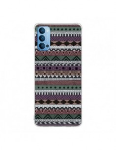 Coque Oppo Reno4 Pro 5G Azteque Pattern - Borg
