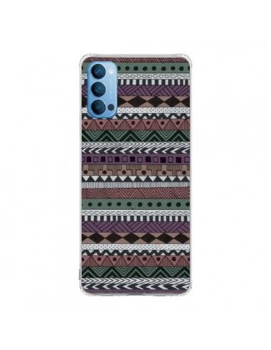 Coque Oppo Reno4 Pro 5G Azteque Pattern - Borg