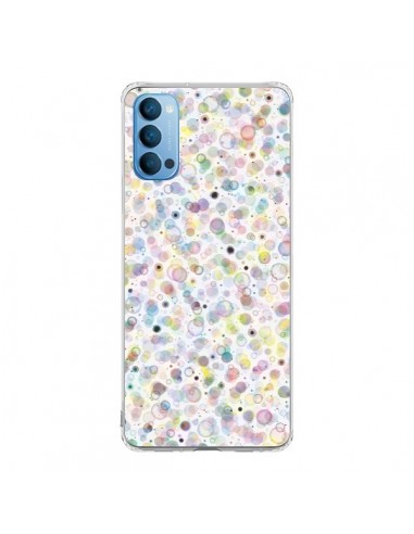 Coque Oppo Reno4 Pro 5G Cosmic Bubbles Multicolored - Ninola Design
