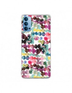 Coque Oppo Reno4 Pro 5G Gradient Tropical Color Lines -...