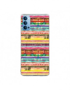 Coque Oppo Reno4 Pro 5G Ink Dust Blue - Ninola Design