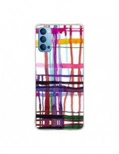 Coque Oppo Reno4 Pro 5G Little Textured Dots Pink -...