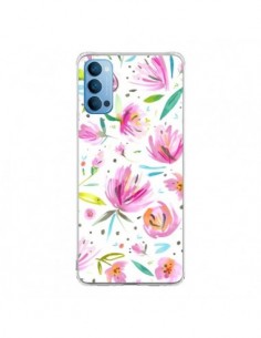 Coque Oppo Reno4 Pro 5G Painterly Waterolor Texture -...