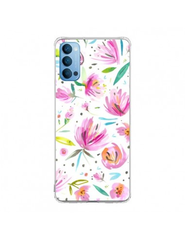 Coque Oppo Reno4 Pro 5G Painterly Waterolor Texture - Ninola Design