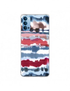 Coque Oppo Reno4 Pro 5G Smoky Marble Watercolor Dark -...