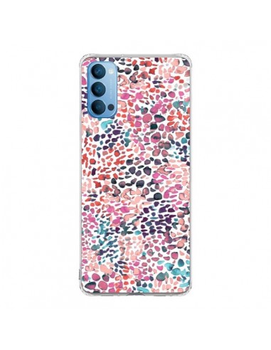 Coque Oppo Reno4 Pro 5G Soft Nautical Watercolor Lines - Ninola Design