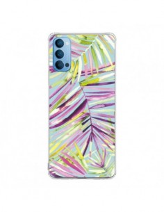 Coque Oppo Reno4 Pro 5G Tropical Flowers Multicolored -...