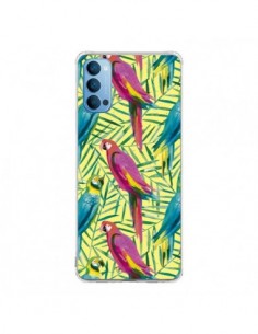 Coque Oppo Reno4 Pro 5G Tropical Monstera Leaves...