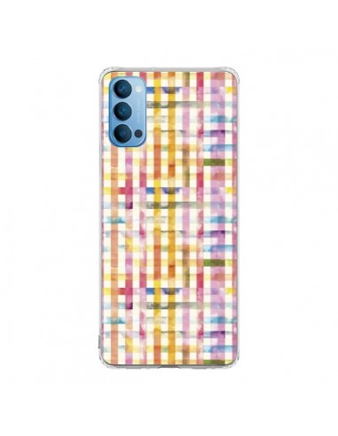 Coque Oppo Reno4 Pro 5G Vichy Black Yellow - Ninola Design