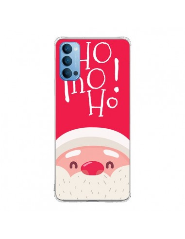 Coque Oppo Reno4 Pro 5G Père Noël Oh Oh Oh Rouge - Nico