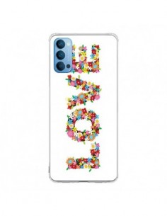 Coque Oppo Reno4 Pro 5G Love Fleurs - Nico