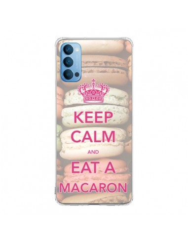 Coque Oppo Reno4 Pro 5G Keep Calm and Eat A Macaron - Nico